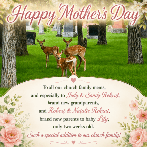 Happy Mother's Day message from Little Britain United Church